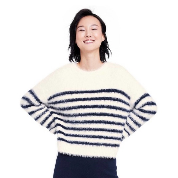 Size M Women's Fuzzy Knit Sweatshirt - La Ligne x Target #2133 - Picture 11 of 11